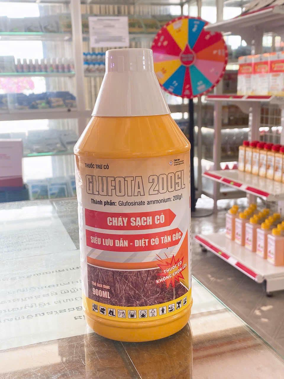 GLUFOTA 200SL CHÁY SẠCH CỎ - Ảnh 5