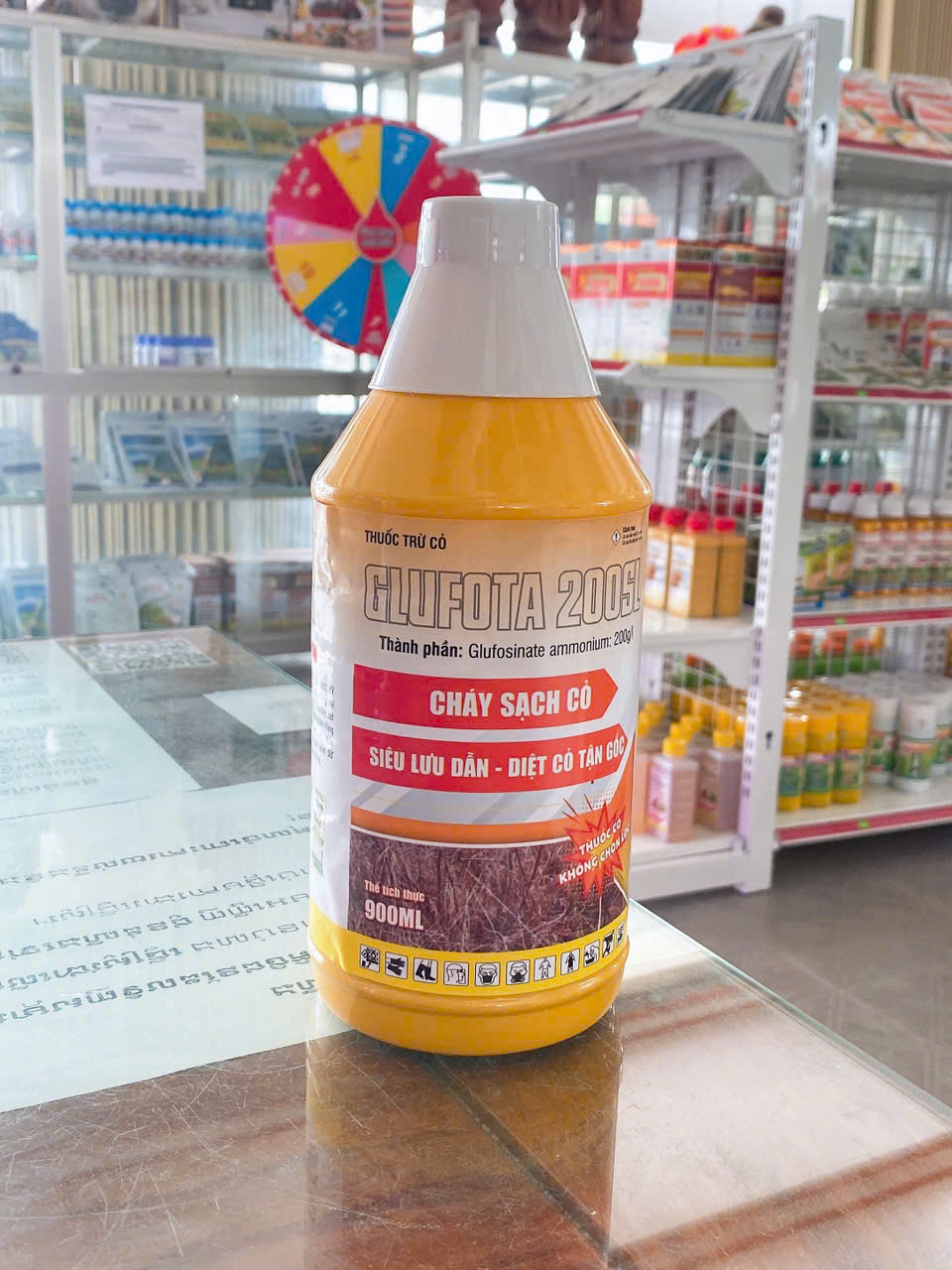 GLUFOTA 200SL CHÁY SẠCH CỎ - Ảnh 3