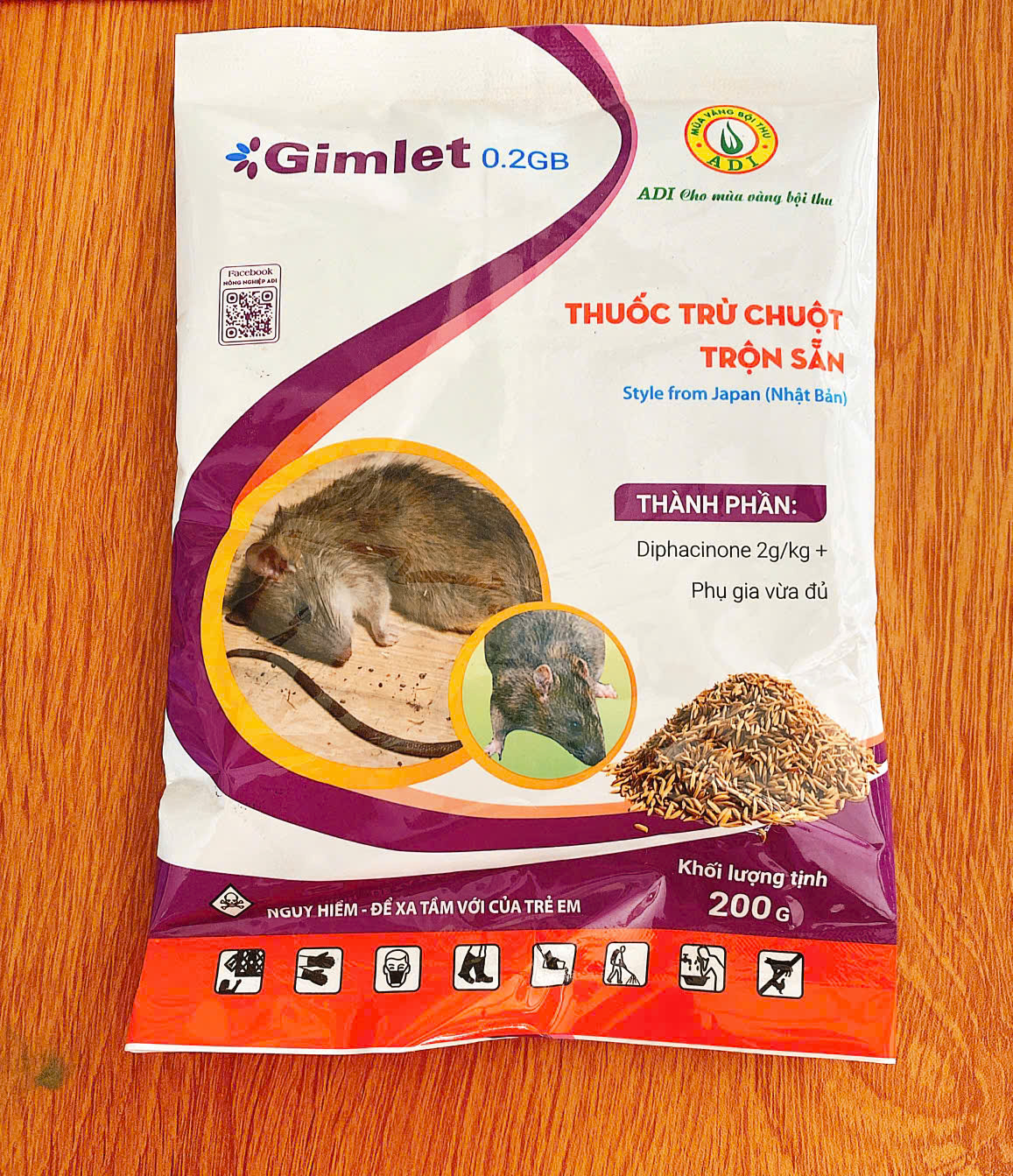 THUỐC TRỪ CHUỘT GIMLET 0.2GB - Ảnh 3