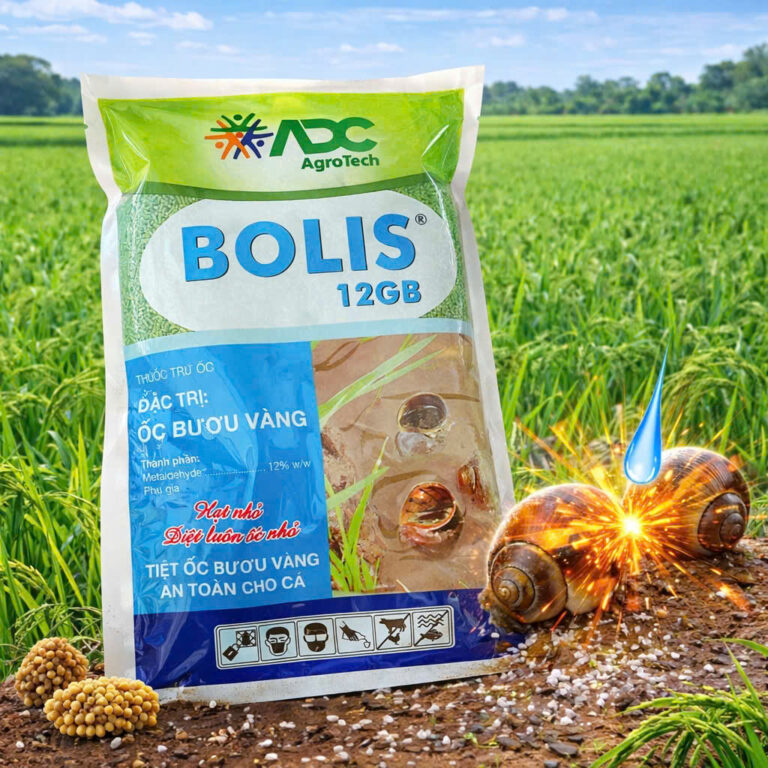 THUỐC TRỪ ỐC BOLIS 12GB